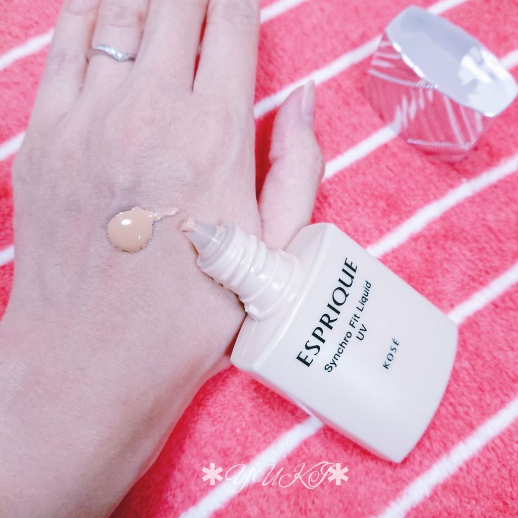 シンクロフィット リキッド U V/ESPRIQUE/リキッドファンデーションを使ったクチコミ(2枚目)