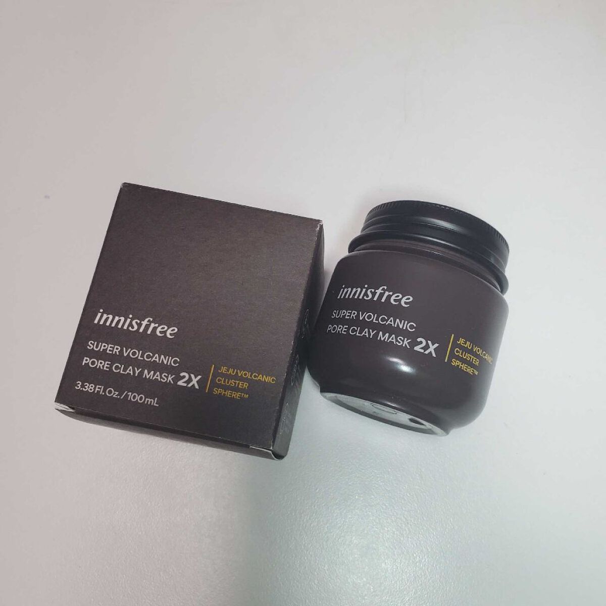 スーパーヴォルカニック　ポア　クレイマスク/innisfree/洗い流すパック・マスクを使ったクチコミ（1枚目）