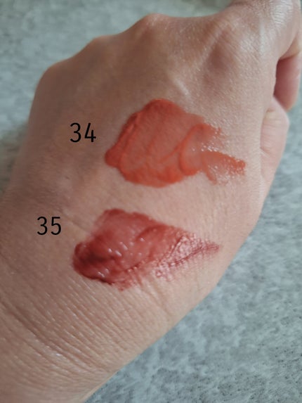 ジューシーラスティングティント/rom&nd/リップティントを使ったクチコミ(2枚目)