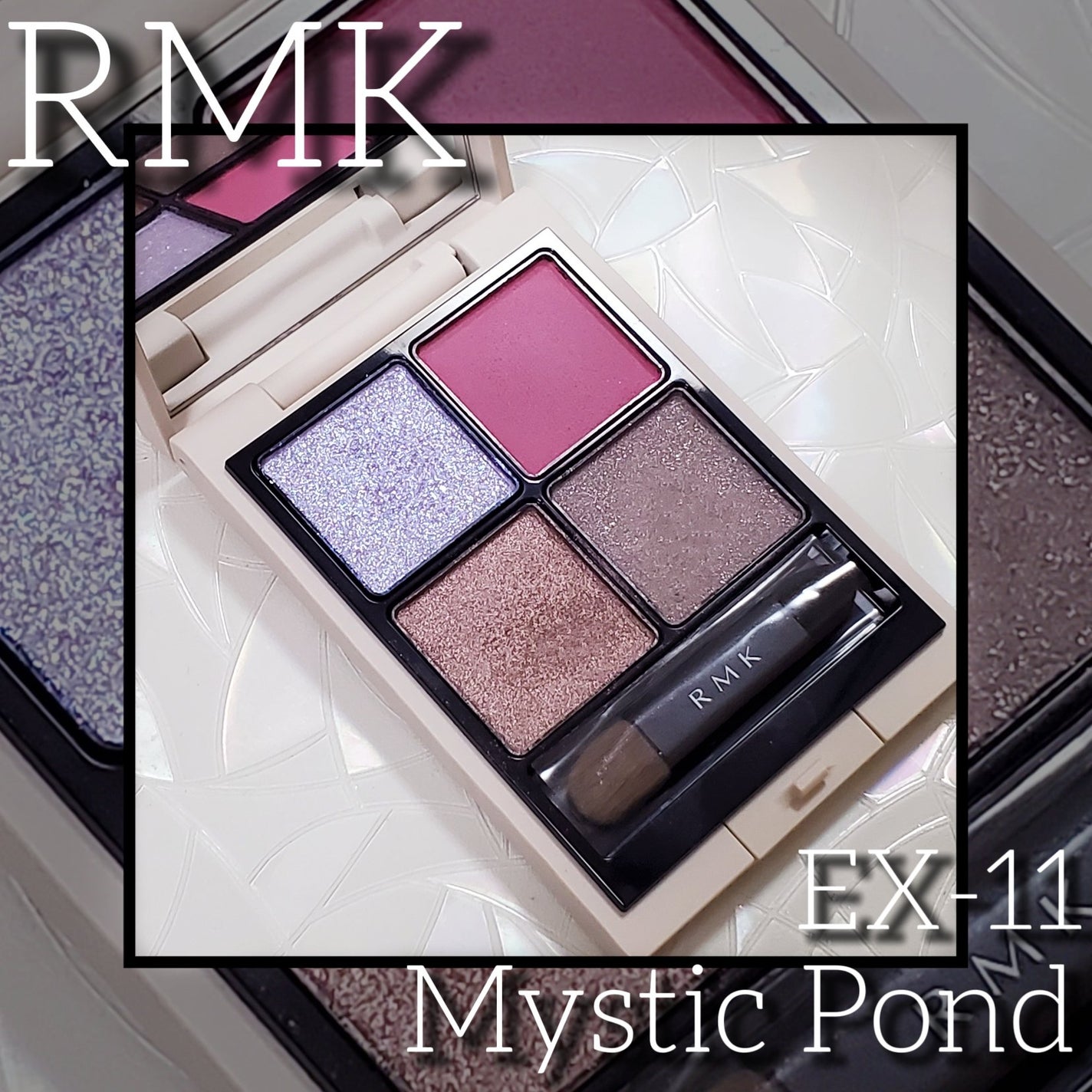 RMK シンクロマティック アイシャドウパレット/RMK/アイシャドウパレットを使ったクチコミ(1枚目)