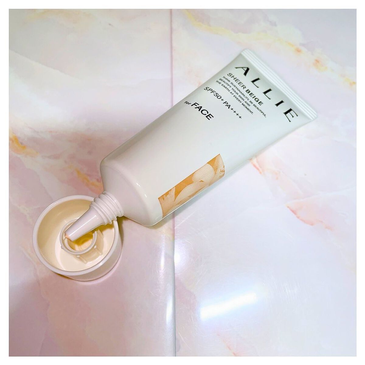 アリィー クロノビューティ カラーチューニングUV/アリィー/日焼け止めクリームを使ったクチコミ(2枚目)