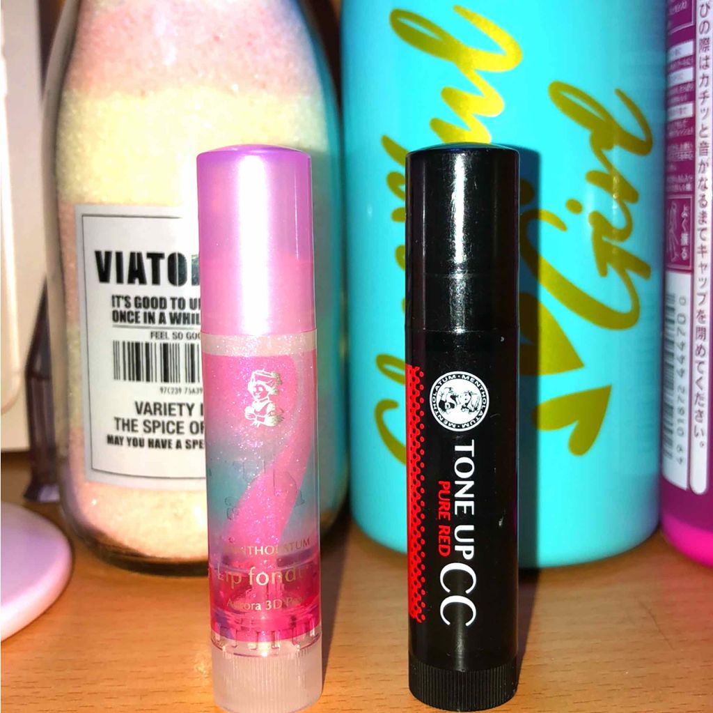 ウォーターリップ トーンアップCC/メンソレータム/リップクリームを使ったクチコミ（1枚目）