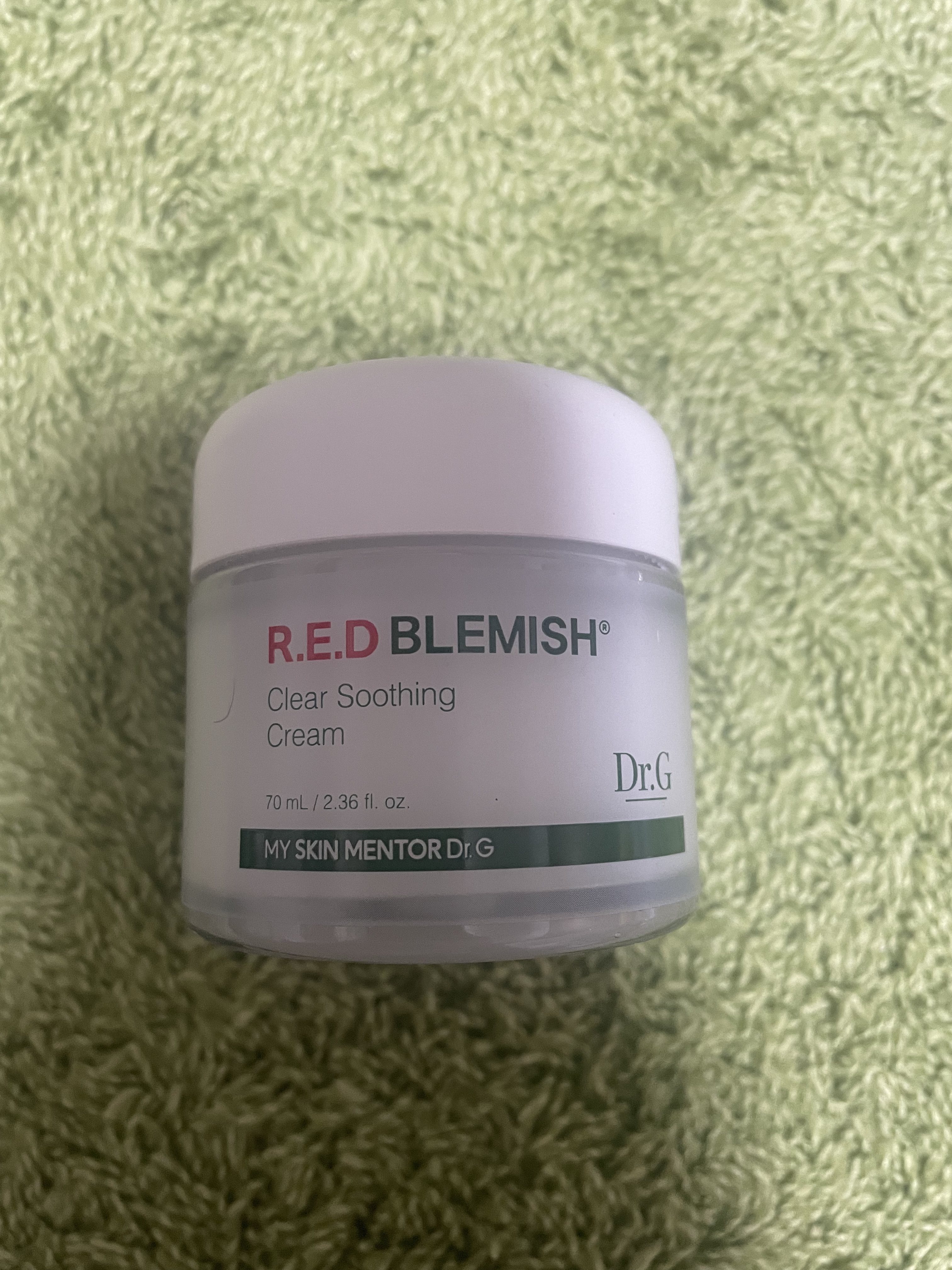 レッドブレミッシュ クリアスージングクリーム/Dr.G/フェイスクリームを使ったクチコミ（1枚目）