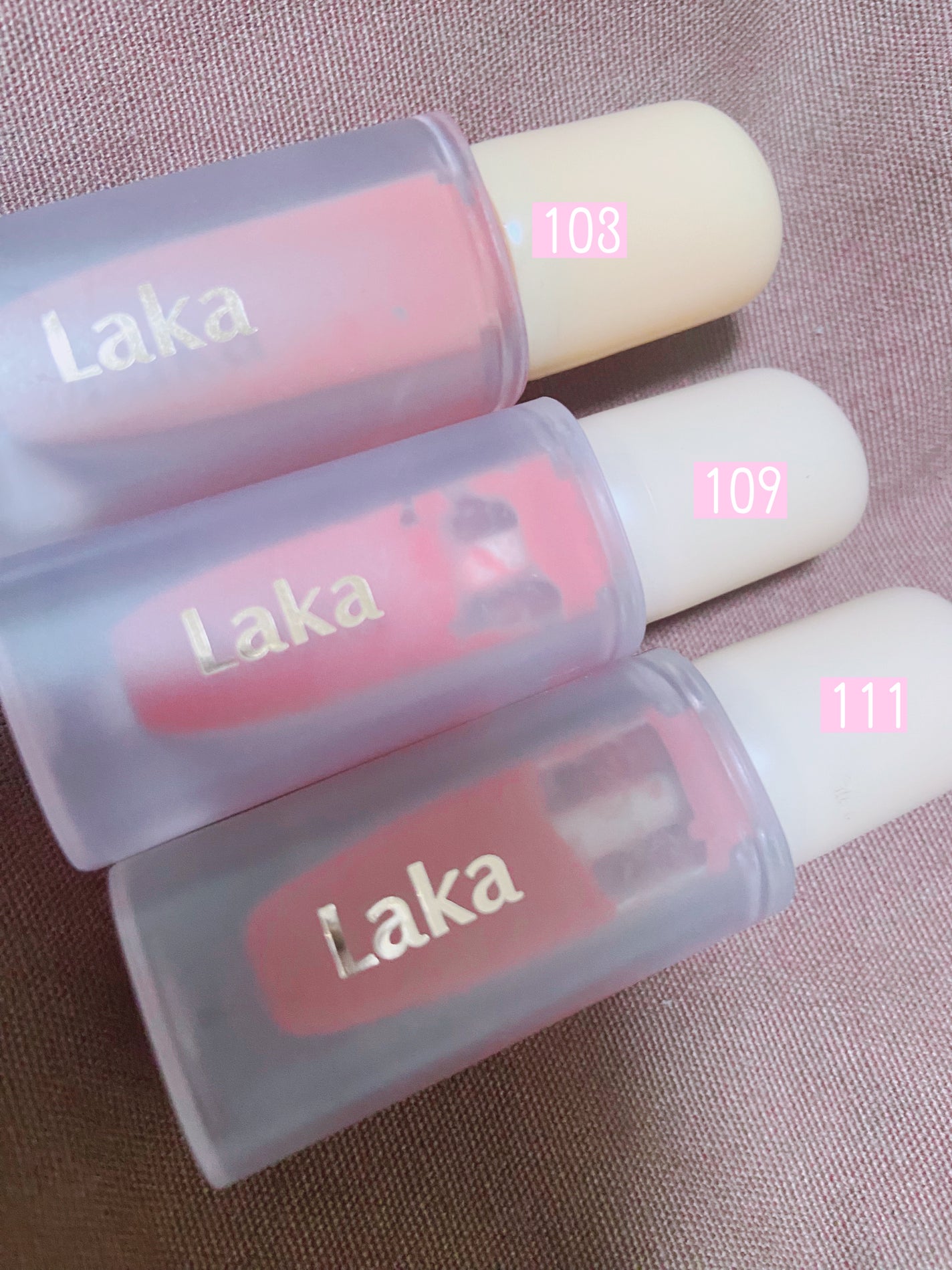 フルーティーグラムティント/Laka/リップティントを使ったクチコミ(1枚目)