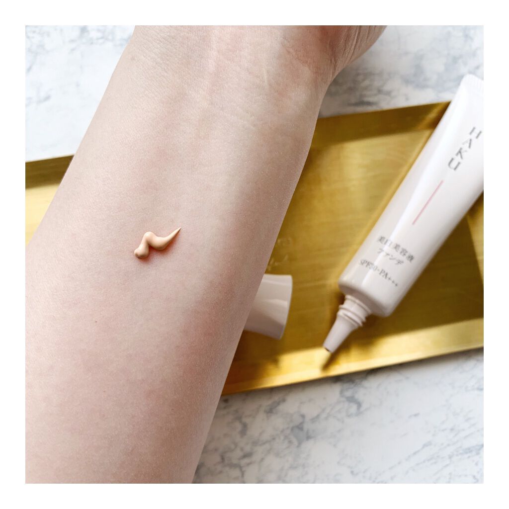 薬用 美白美容液ファンデ/HAKU/クリーム・エマルジョンファンデーションを使ったクチコミ(2枚目)