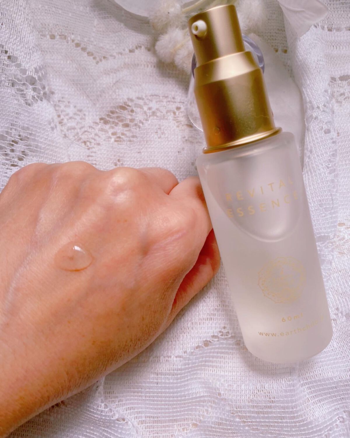 リバイタル エッセンス/EARTHCHILD/美容液を使ったクチコミ(3枚目)