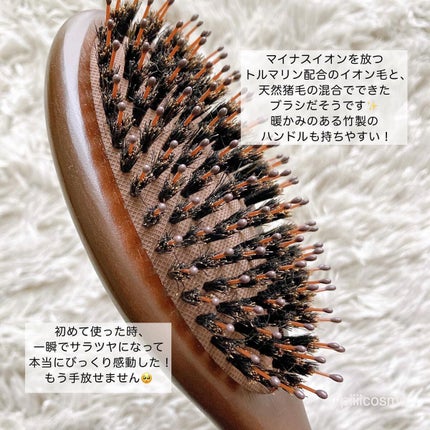 コンボパドルブラシ/john masters organics/ヘアブラシを使ったクチコミ(2枚目)