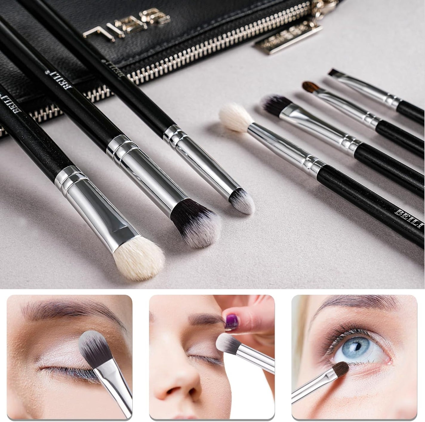 15本アイシャドウブラシセット/BEILI/メイクブラシを使ったクチコミ(3枚目)