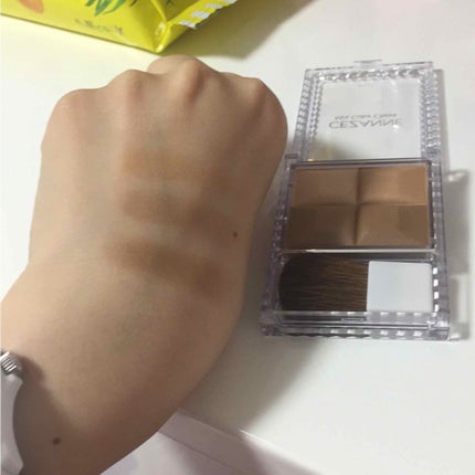 ミックスカラーチーク/CEZANNE/パウダーチークを使ったクチコミ(2枚目)