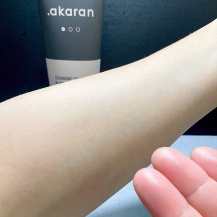 ブラックジェルクレンジング/.akaran/クレンジングジェルを使ったクチコミ(6枚目)