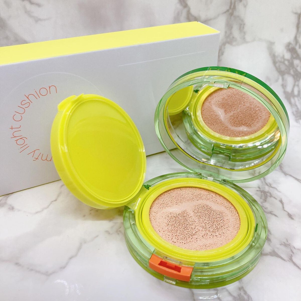 コンフィーライトクッション/LUNA/クッションファンデーションを使ったクチコミ（2枚目）