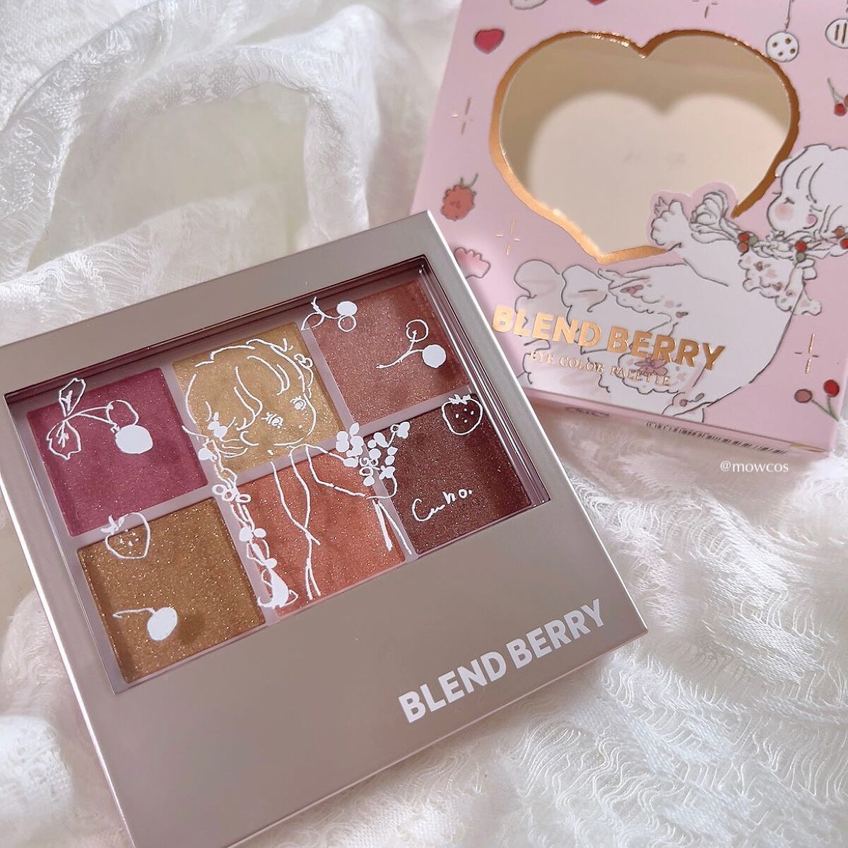 オーラクリエイション/BLEND BERRY/アイシャドウパレットを使ったクチコミ（2枚目）