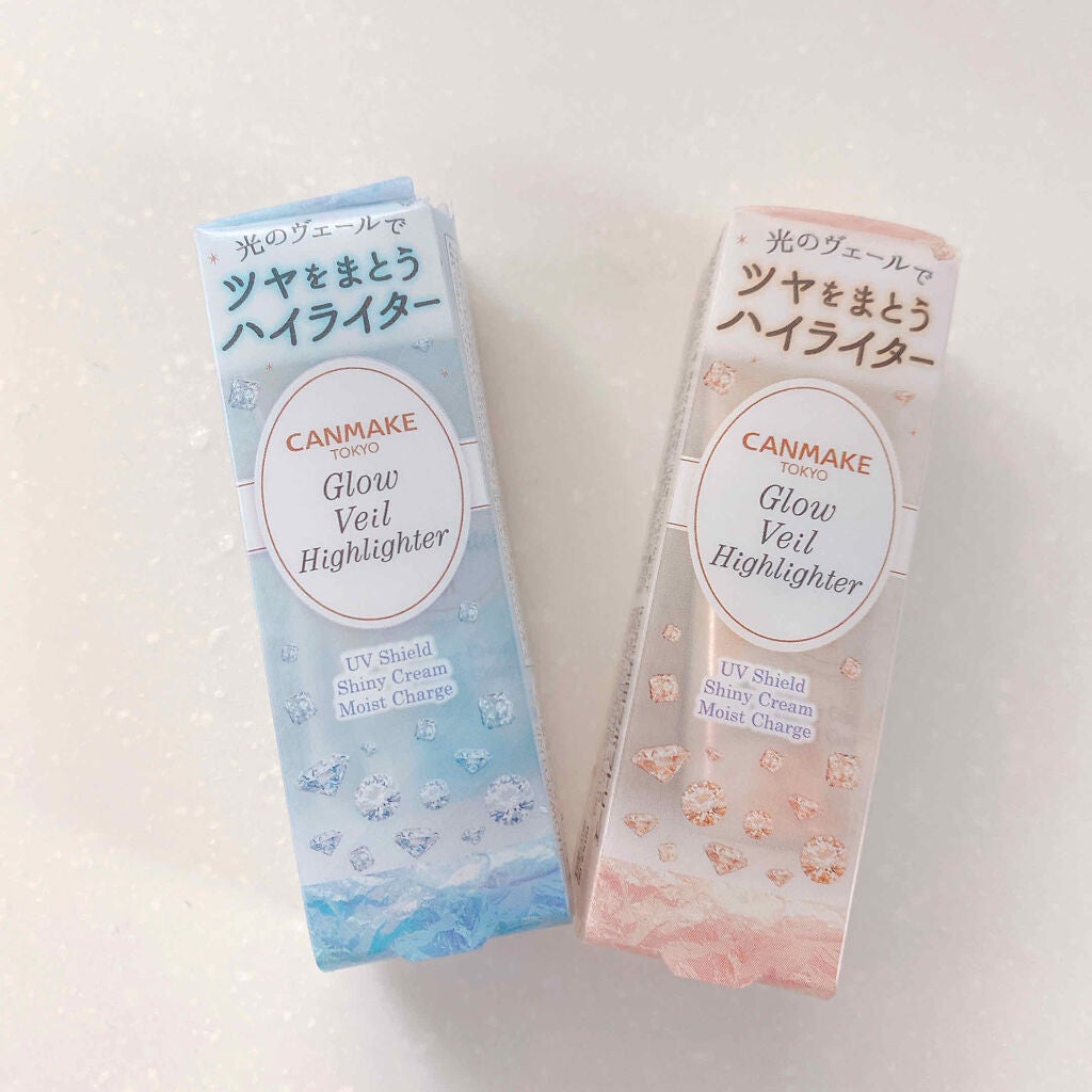 グロウヴェールハイライター/キャンメイク/クリームハイライトを使ったクチコミ(1枚目)