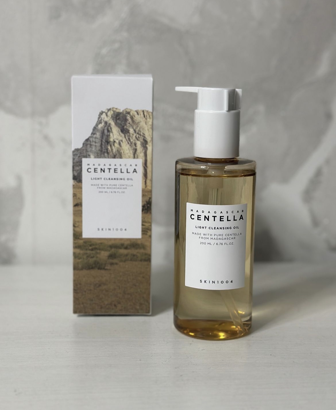 センテラ ライトクレンジングオイル/SKIN1004/オイルクレンジングを使ったクチコミ（1枚目）