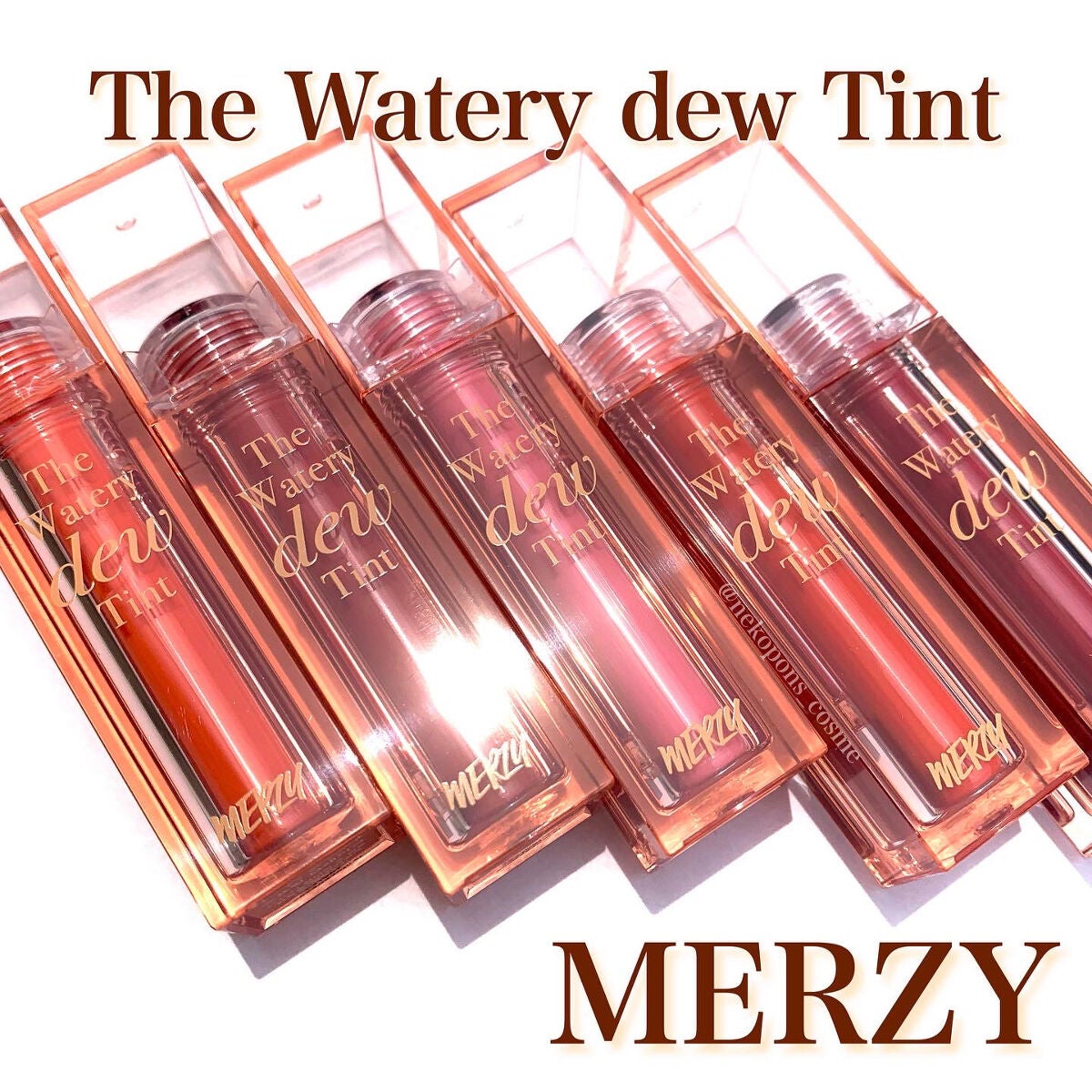 ザ ウォータリーデューティント/MERZY/リップティントを使ったクチコミ(1枚目)