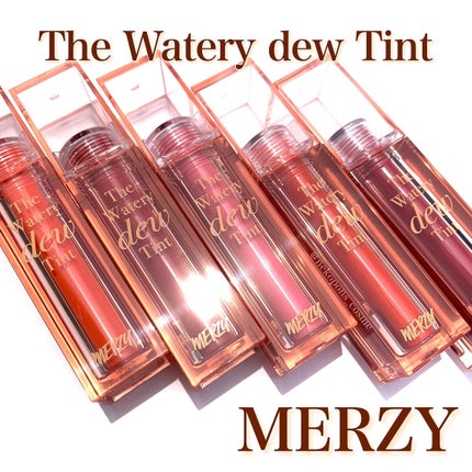ザ ウォータリーデューティント/MERZY/リップティントを使ったクチコミ(1枚目)