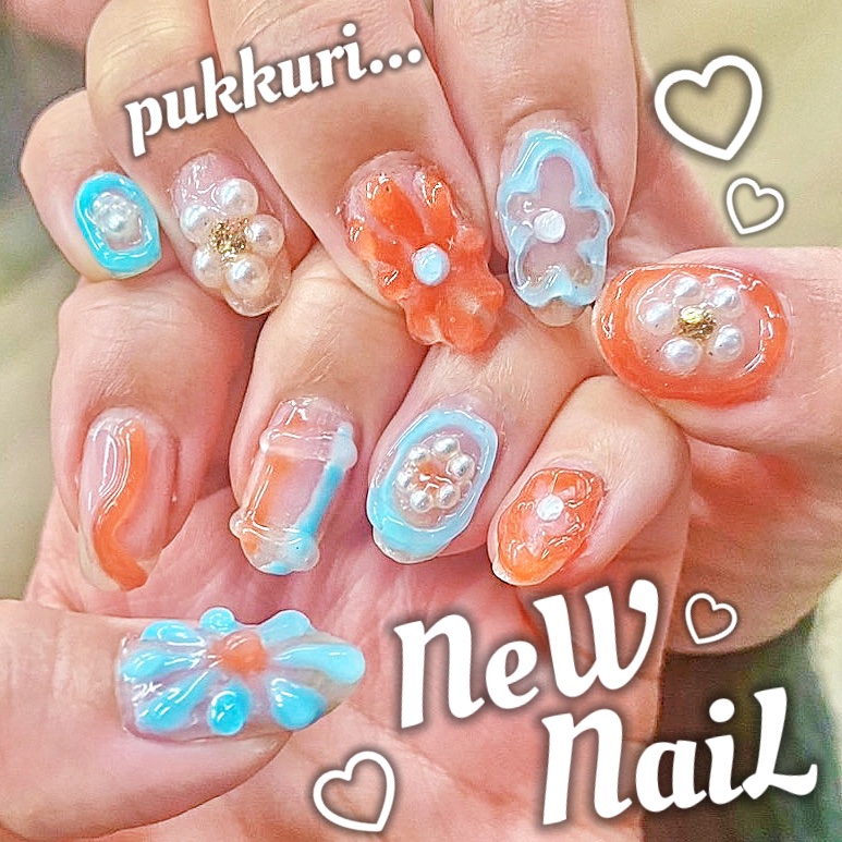 ジェルネイル（ライト対応）/セリア/ジェルネイルを使ったクチコミ（1枚目）