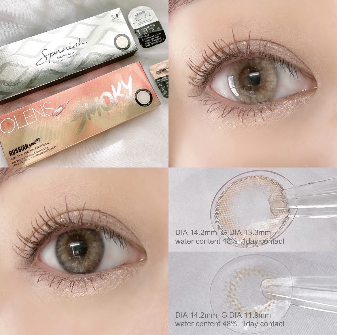 Spanish 1Day(スパニッシュ 1Day)/OLENS/ワンデー（１DAY）カラコンを使ったクチコミ（1枚目）