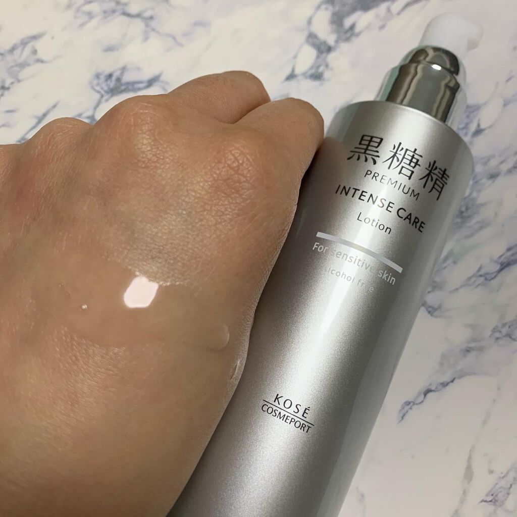 プレミアム インテンスケア ローション/黒糖精/化粧水を使ったクチコミ（3枚目）