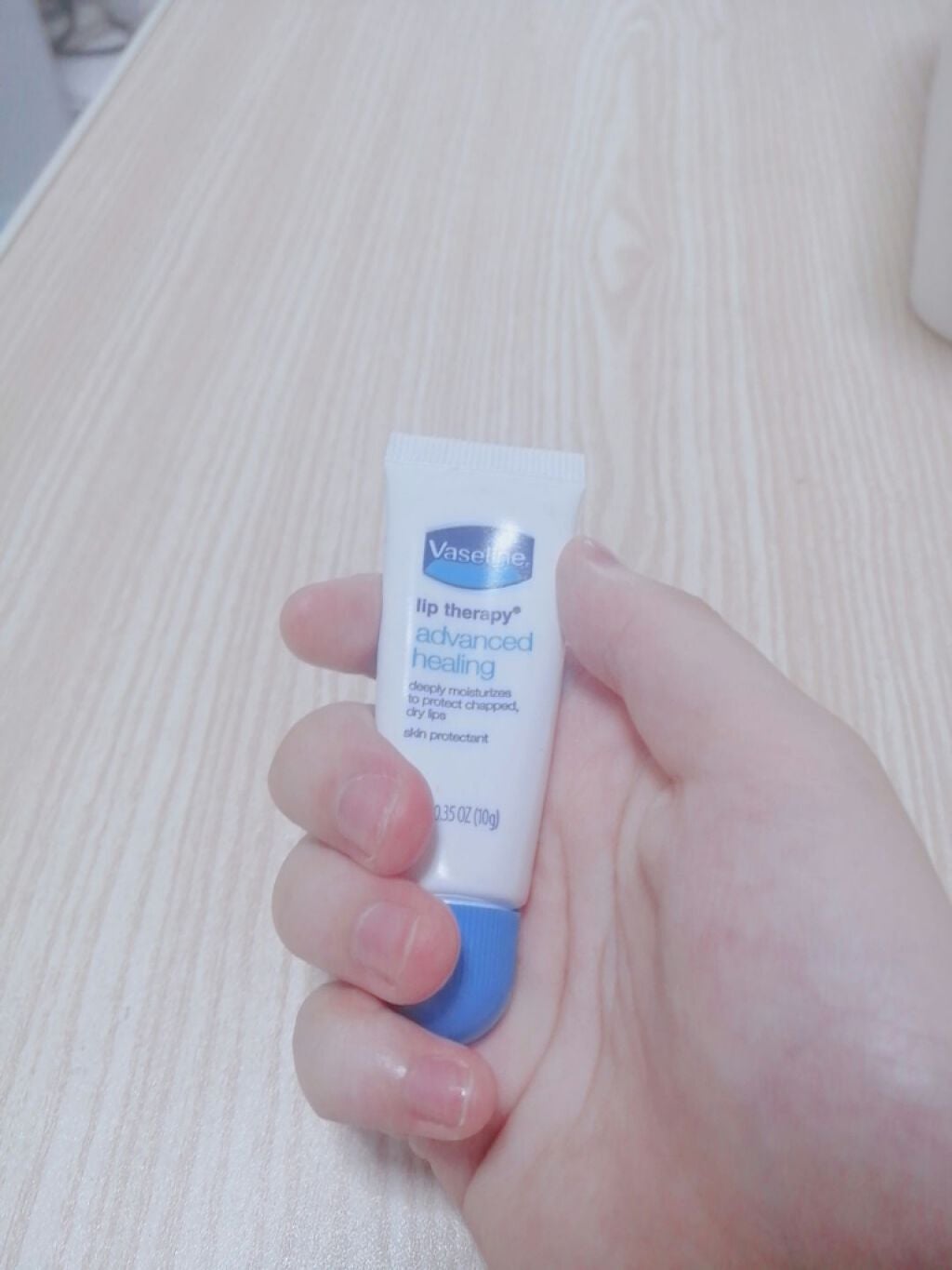 ペトロリューム ジェリー リップ レギュラー/ヴァセリン/リップクリームを使ったクチコミ(2枚目)