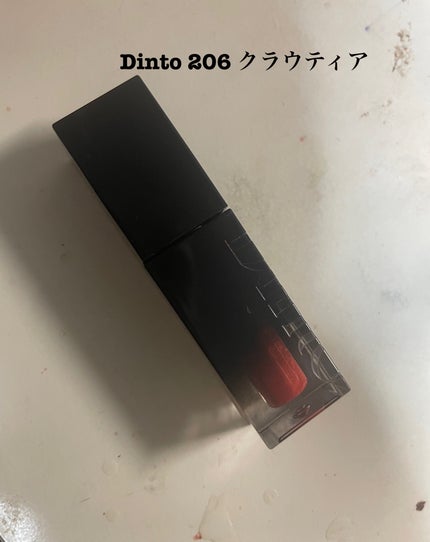 スーパーマットリップ&チークマッド/INTO U/口紅を使ったクチコミ(4枚目)