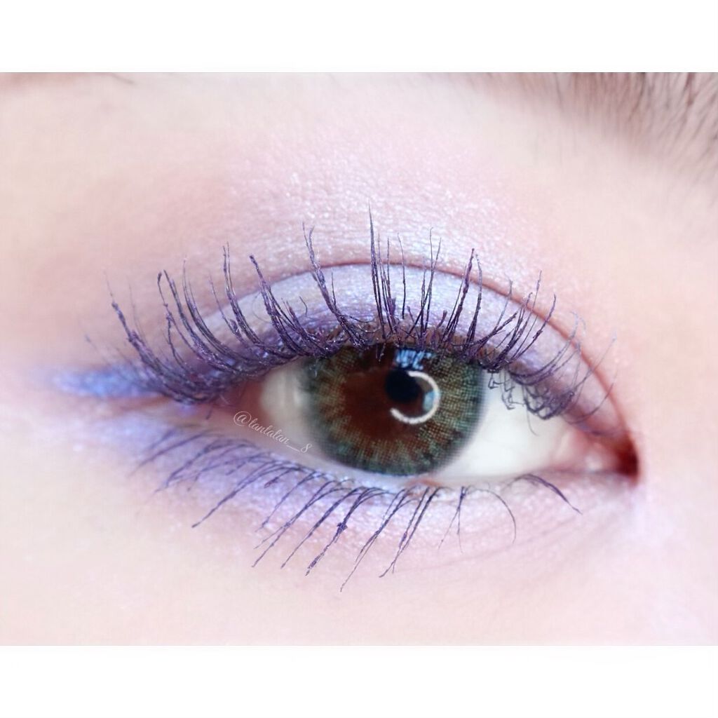 ひとえ・奥ぶたえ用マスカラ 限定色 プラムブラウン/アイプチ®/マスカラを使ったクチコミ（2枚目）