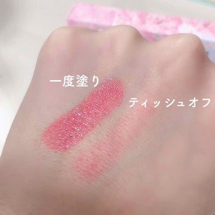 チェリーブロッサム リップティンテッド スティック 2020 Jeju Color Picker/innisfree/口紅を使ったクチコミ(2枚目)