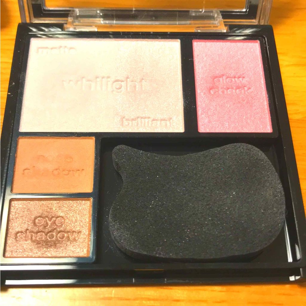 ホワイトシェイピングパレット/KATE/プレストパウダーを使ったクチコミ(2枚目)