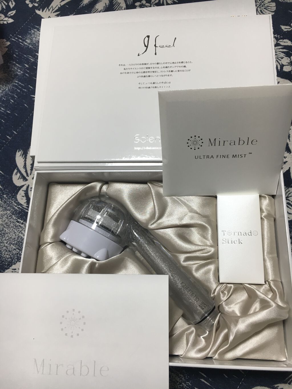 ウルトラファインミスト ミラブルプラス/ミラブル/シャワーヘッドを使ったクチコミ（1枚目）