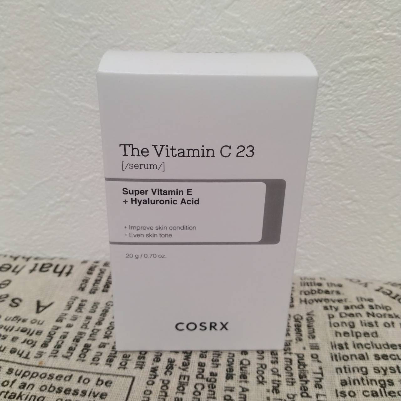 RXザ・ビタミンC23セラム/COSRX/美容液を使ったクチコミ（2枚目）