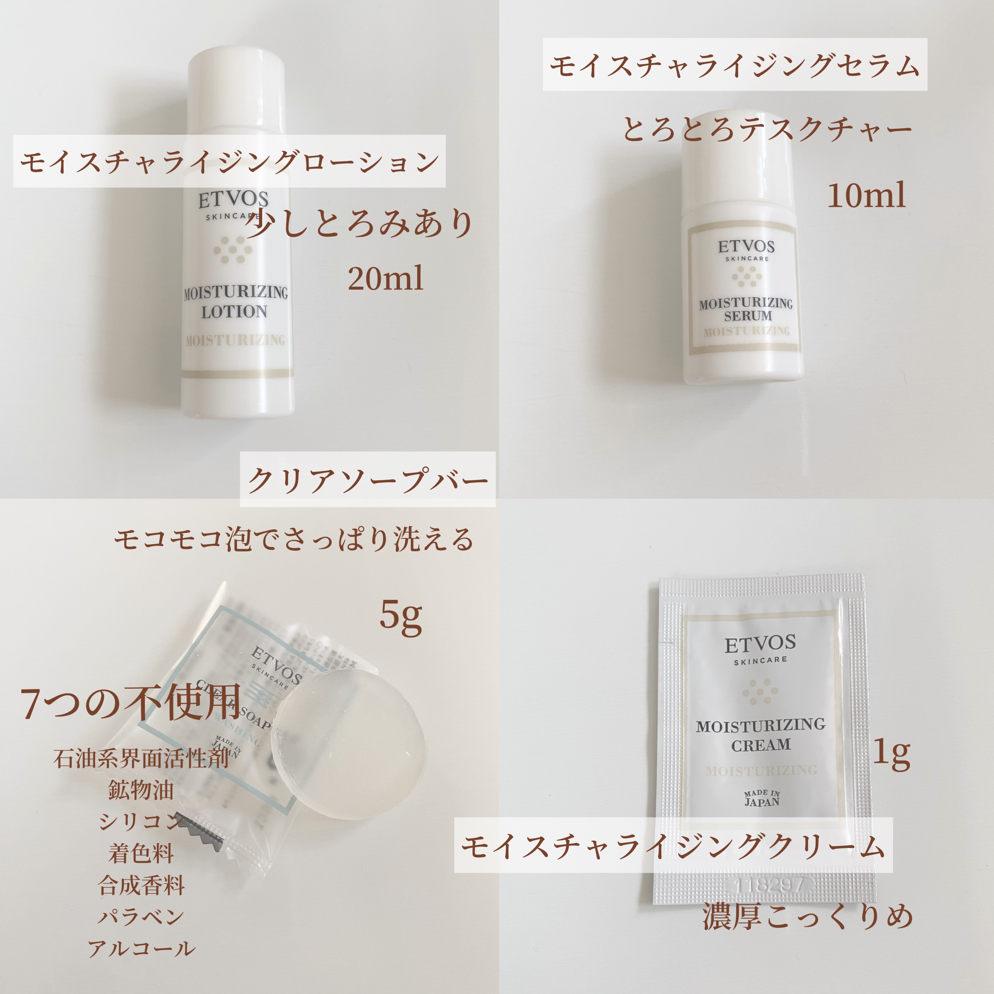 モイスチャライジングローション/エトヴォス/化粧水を使ったクチコミ（3枚目）