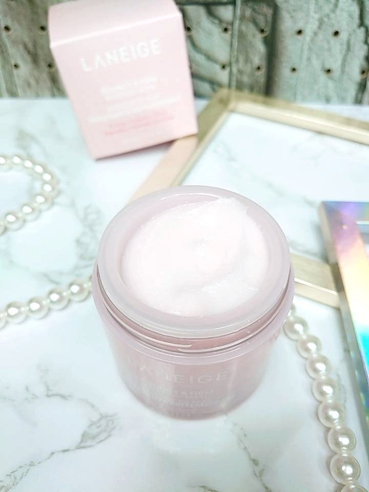 バウンシースリーピングマスク/LANEIGE/フェイスクリームを使ったクチコミ(2枚目)