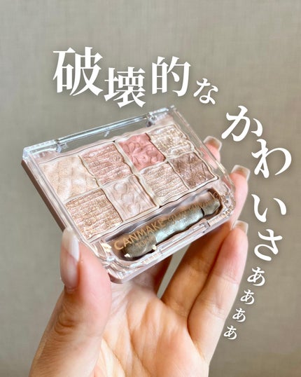 プティパレットアイズ/キャンメイク/パウダーアイシャドウを使ったクチコミ(3枚目)