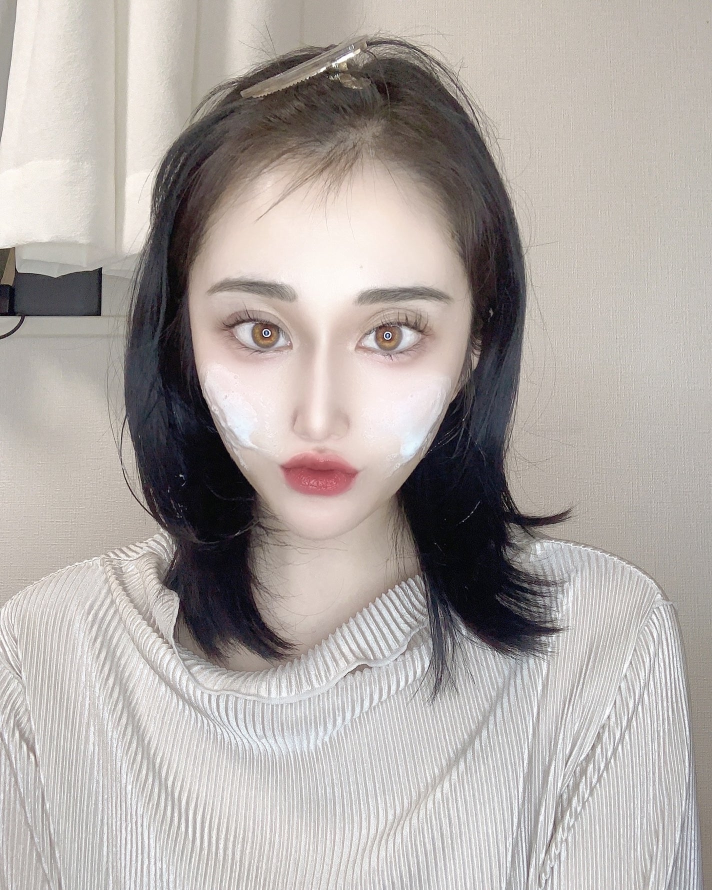 MAI【フォロバ&リムバ100】 on LIPS 「🩵【Tovegan】ブルーバランシングフォームクレンザー🩵《P..」(3枚目)