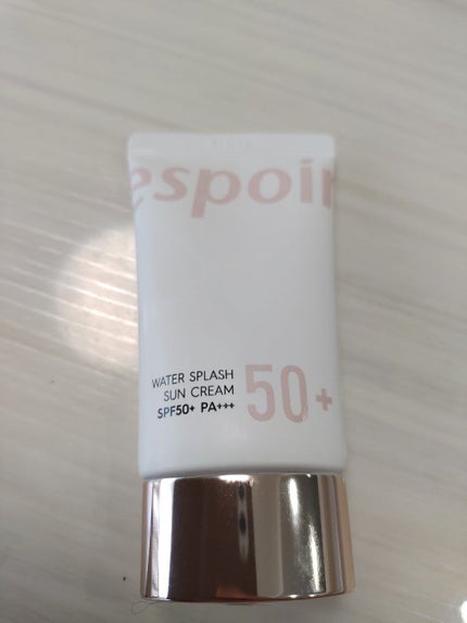 ウォータースプラッシュサンクリーム/espoir/日焼け止め・UVケアを使ったクチコミ(1枚目)