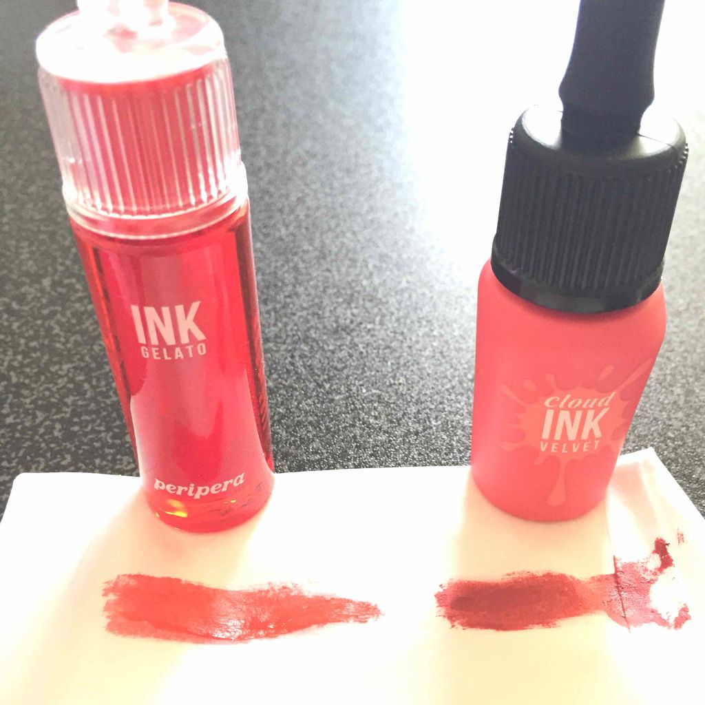 インク クラウド ベルベット/PERIPERA/口紅を使ったクチコミ（2枚目）