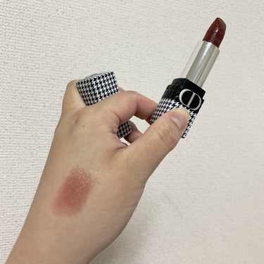 ルージュ ディオール 720 アイコン ベルベット<ニュー ルック エディション>（生産終了）/Dior/口紅を使ったクチコミ（2枚目）