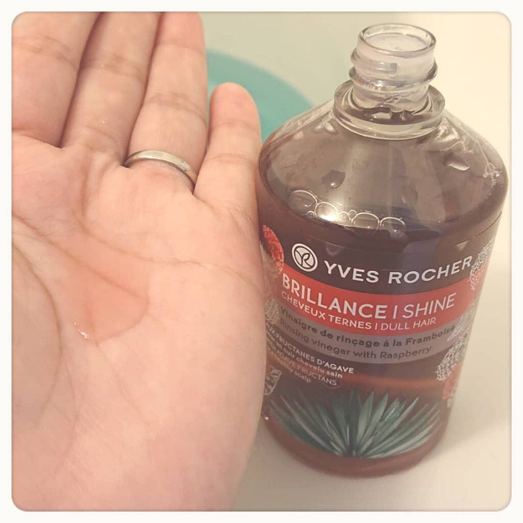 リンシングビネガー シルキーシャイン さらキララズベリー/イヴ・ロシェ/洗い流すヘアトリートメントを使ったクチコミ(4枚目)