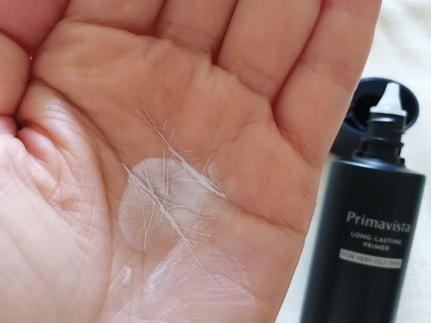 スキンプロテクトベース<皮脂くずれ防止> 超オイリー肌用/プリマヴィスタ/化粧下地を使ったクチコミ(4枚目)