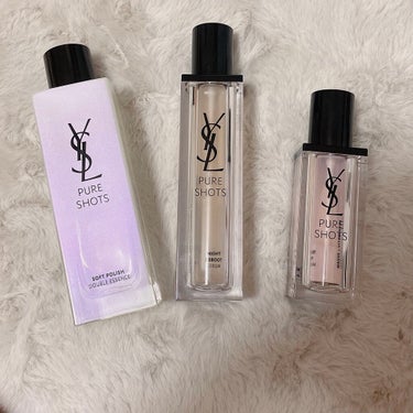 YVES SAINT LAURENT BEAUTE ピュアショット ライトセラムのクチコミ「yslの
⇒ピュアショットナイトセラム
⇒ピュアショットライトセラム
⇒ピュアショットエッセン.....」（1枚目）