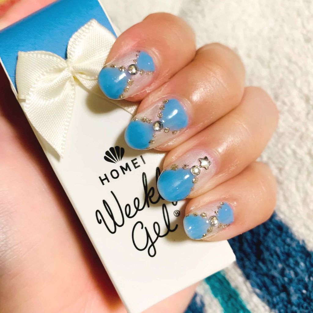 ウィークリージェル/HOMEI/ジェルネイルを使ったクチコミ（3枚目）