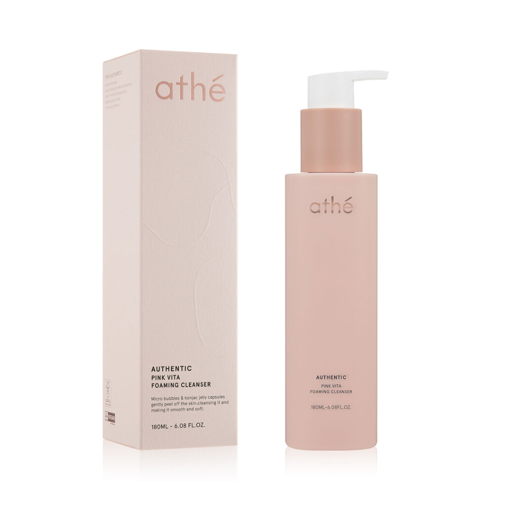 athé athe AUTHENTIC PINK VITA FOAMING CLEANSER