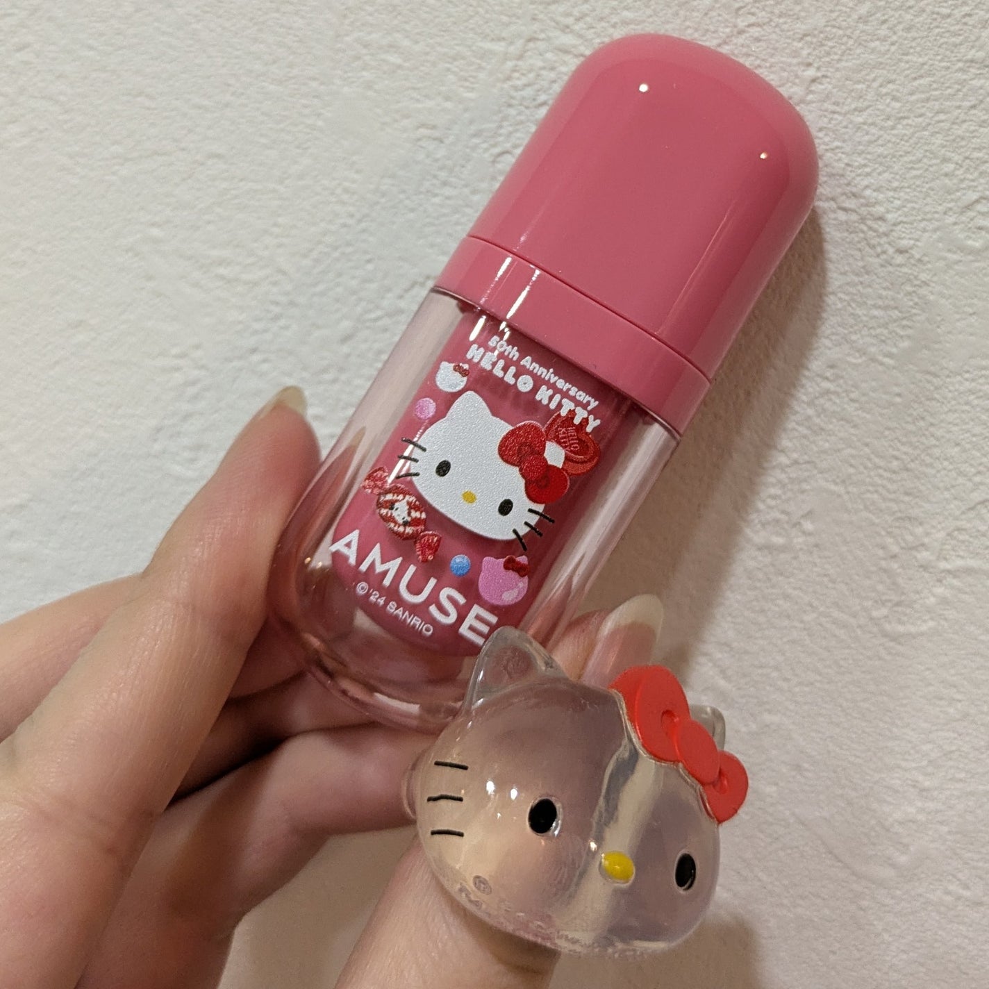 ジェルフィットティント/AMUSE/リップティントを使ったクチコミ(5枚目)