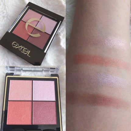 リアルクローズシャドウ CS07 フラワーバレッタ/excel/アイシャドウパレットを使ったクチコミ(2枚目)