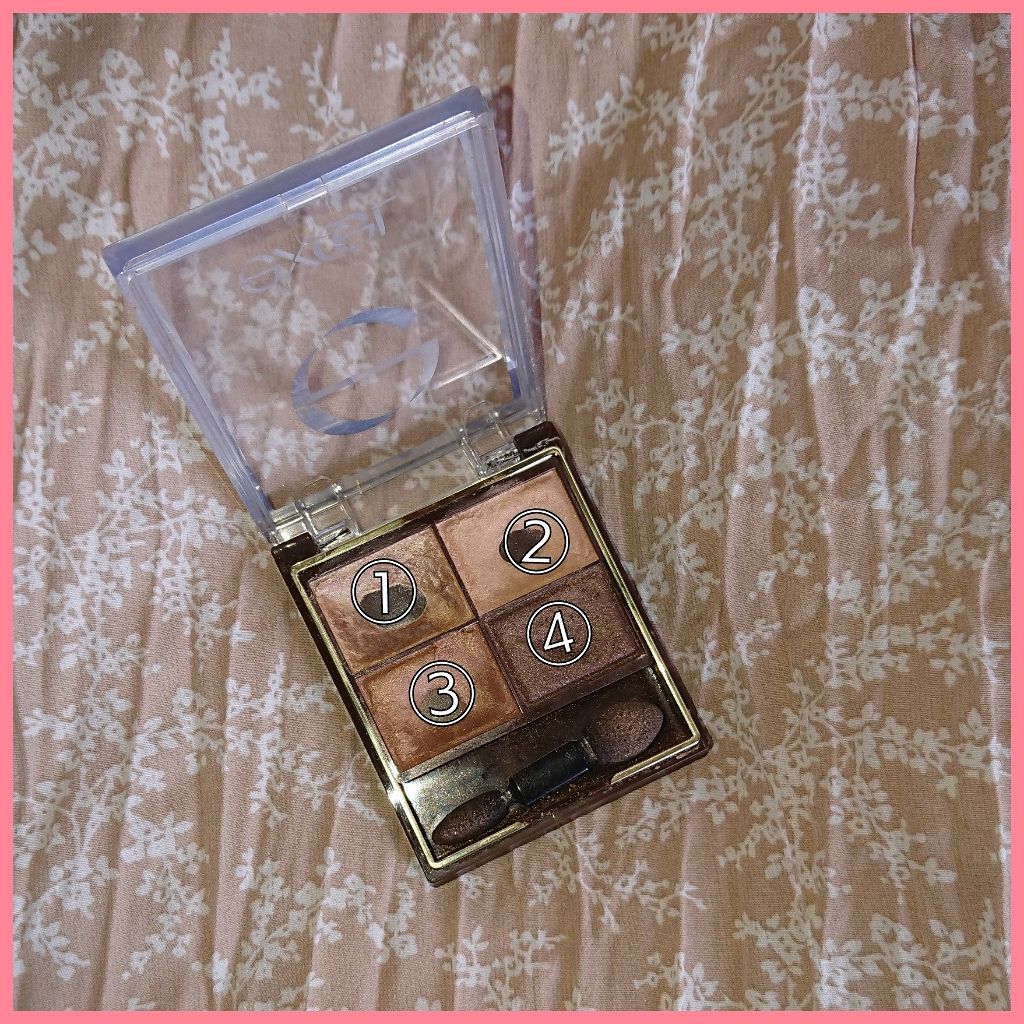 スキニーリッチシャドウ/excel/アイシャドウパレットを使ったクチコミ(2枚目)