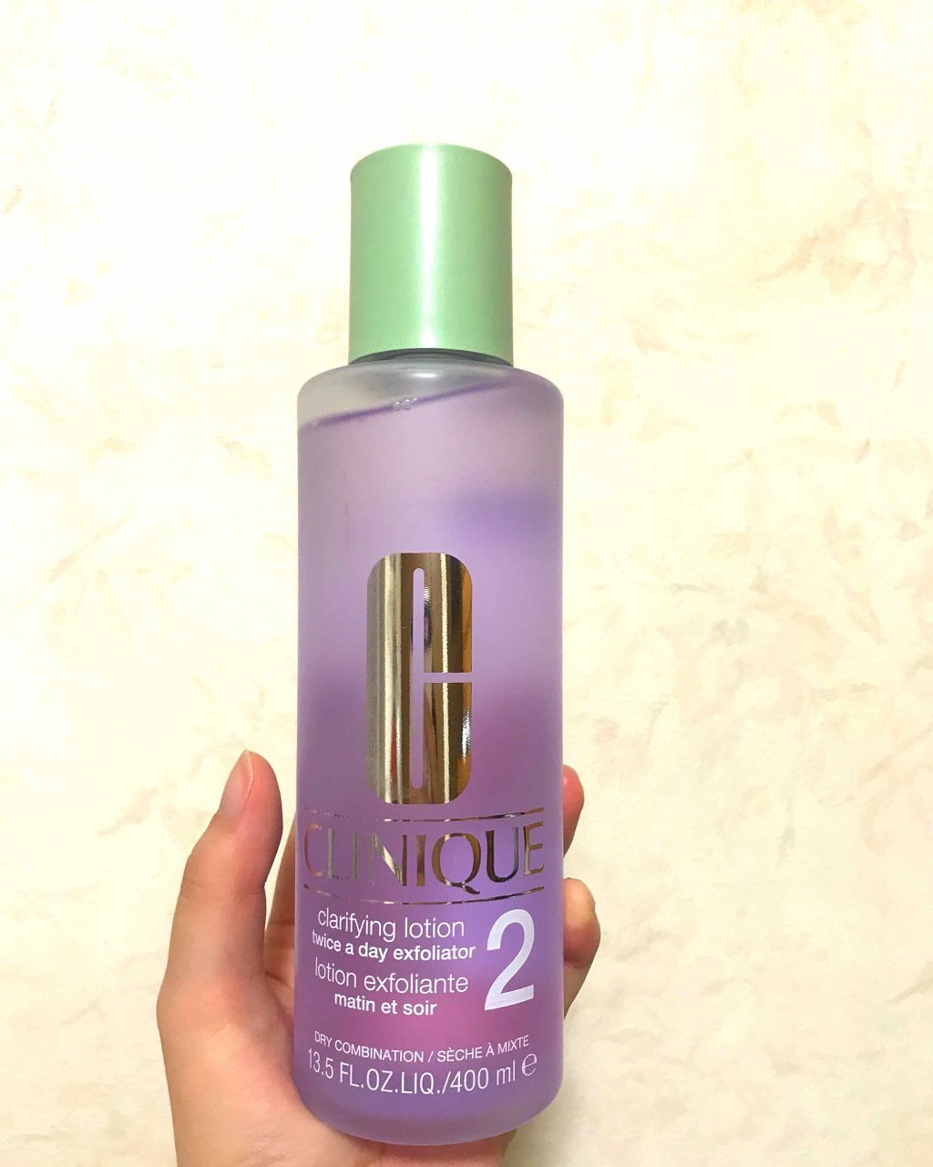 クラリファイング ローション 2/CLINIQUE/拭き取り化粧水を使ったクチコミ（1枚目）