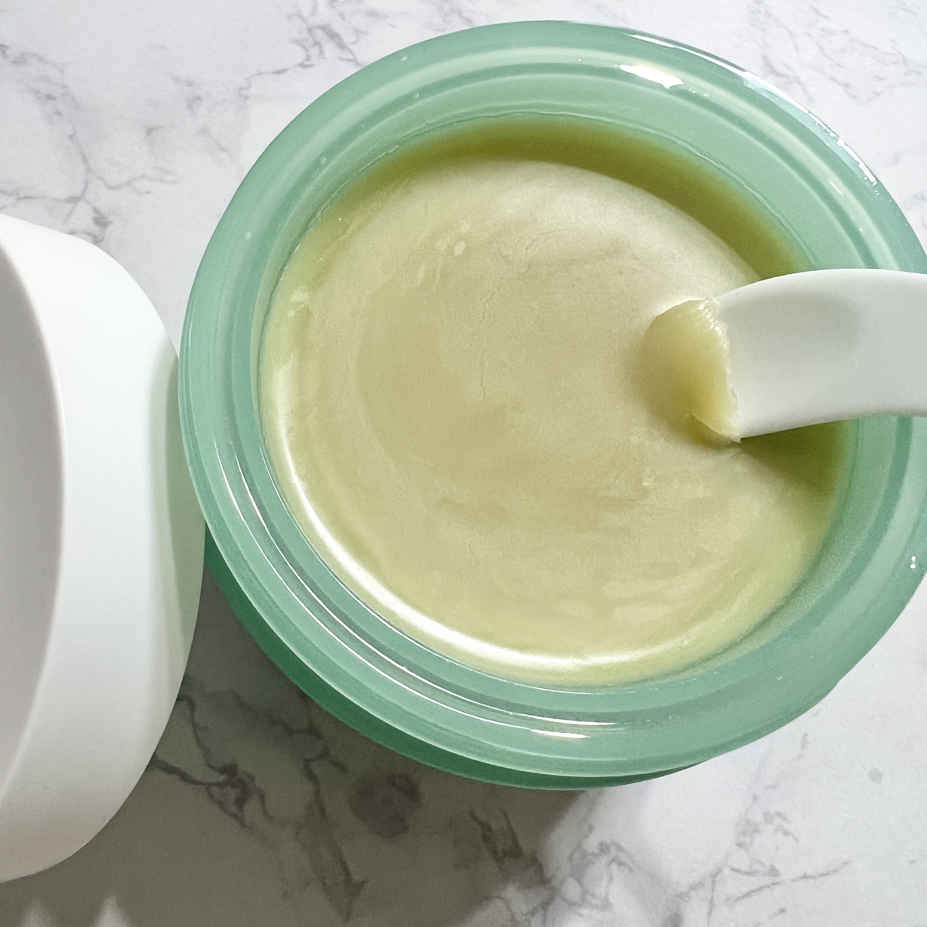 グリーンティーピュアクレンジングバームⅡ/YADAH/クレンジングバームを使ったクチコミ（2枚目）