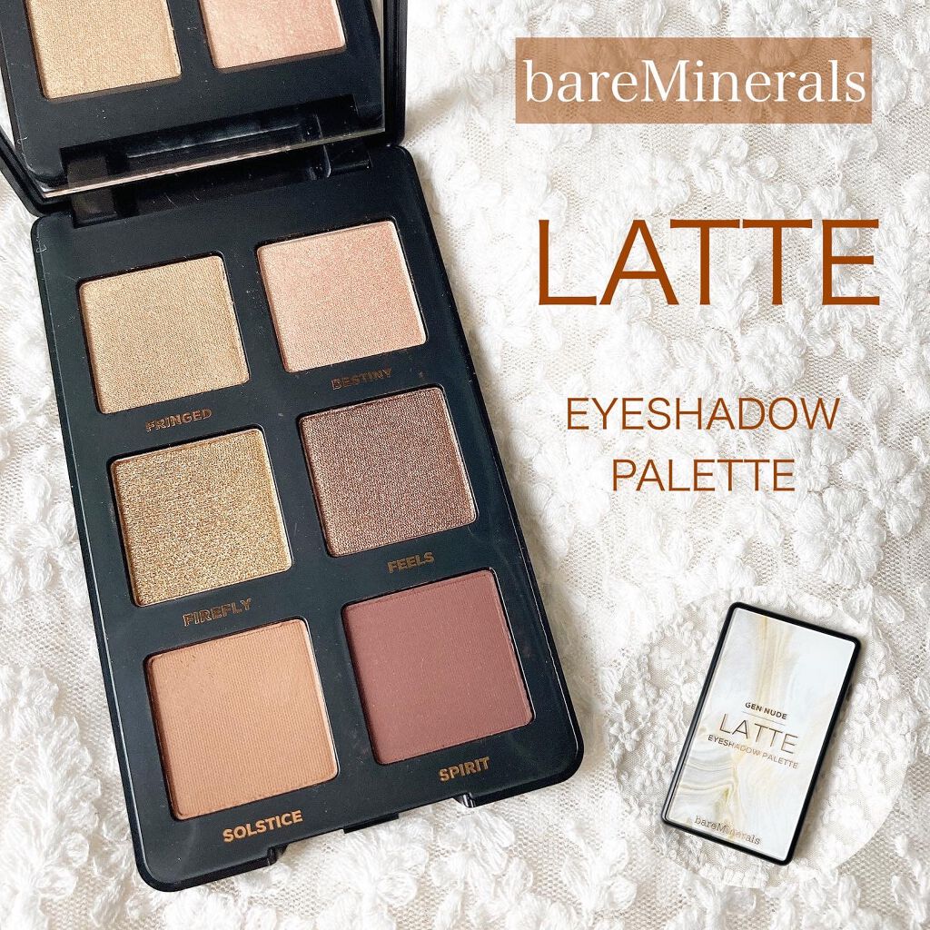 ジェン ヌード アイシャドウ パレット ラテ/bareMinerals/アイシャドウパレットを使ったクチコミ（1枚目）