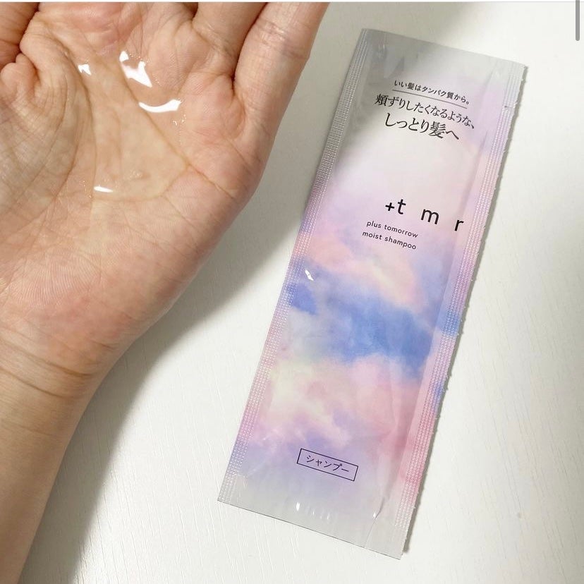 オーバーナイト ヘアセラム/+tmr/ヘアオイルを使ったクチコミ(2枚目)