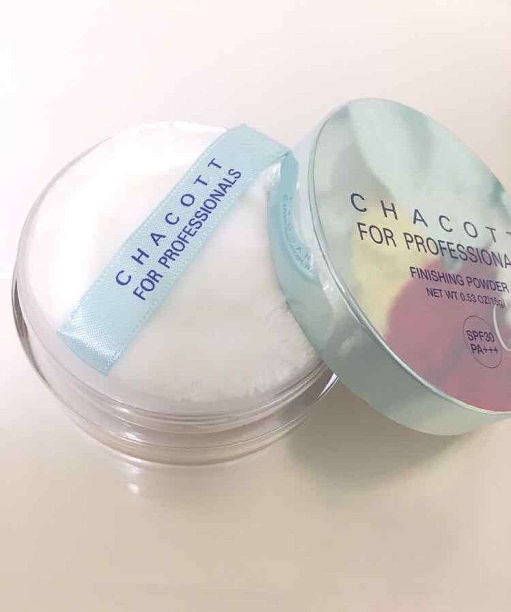 フィニッシングUVパウダー【2019】/チャコット・コスメティクス/ルースパウダーを使ったクチコミ(1枚目)